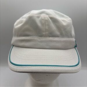 adidas Ultra Military Cap Climacool Women’s White/Turquoise Strapack Hat OSFM